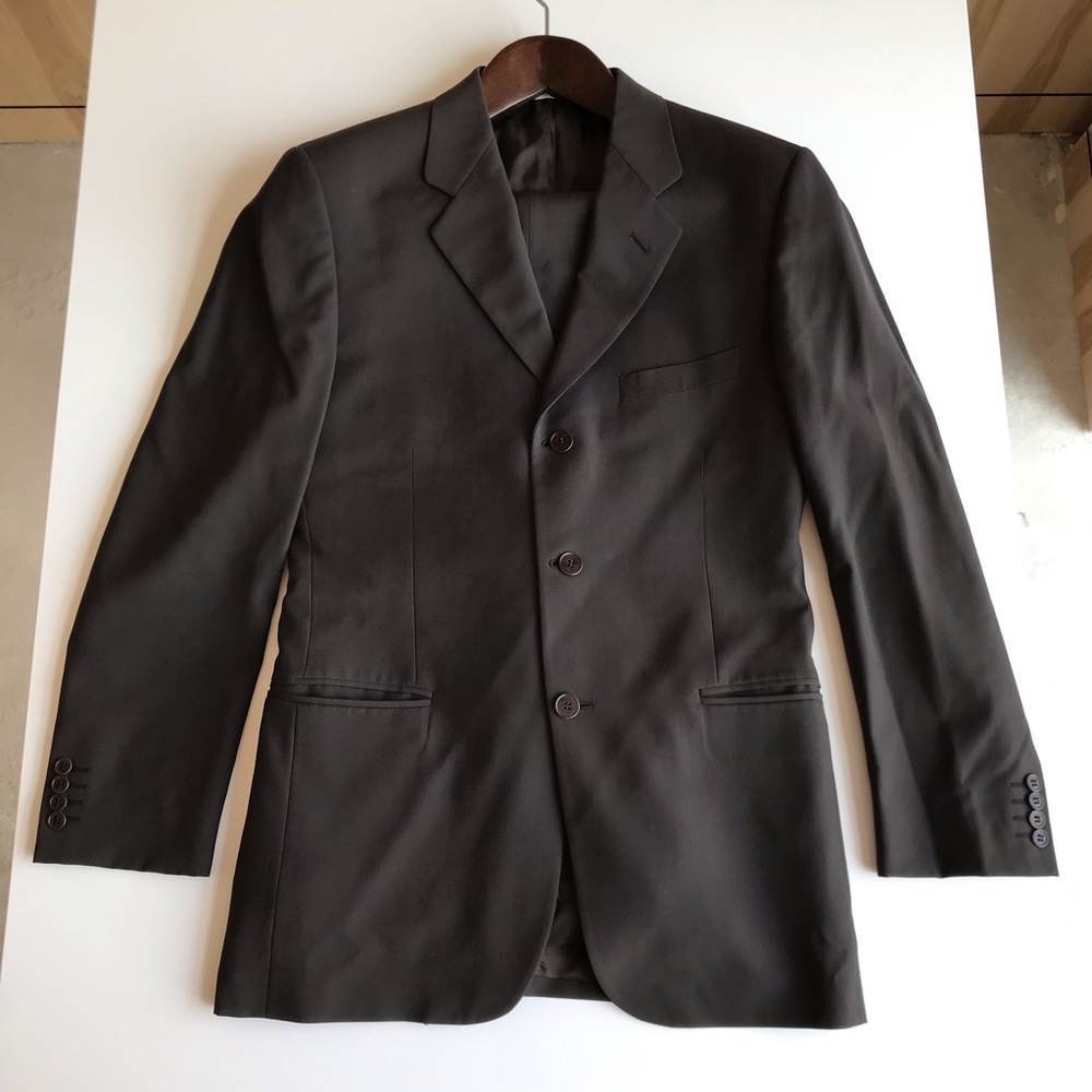 Calvin Klein black 2 piece suit Size 40